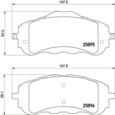 ÖN FREN BALATASI (283mm) ASTRA L 21> COMBO E 18> BERLINGO 18> PARTNER 18> 308 II-III 13> RIFTER 18>