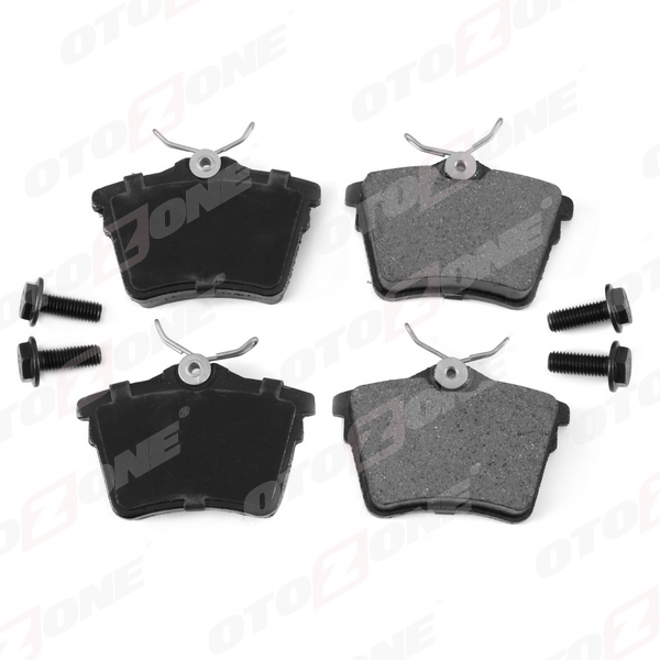 ARKA FREN BALATASI PEUGEOT P407 1.6 HDI 1.8-2.0 04> 607 00> CITROEN C5 08> (civata takımlı)