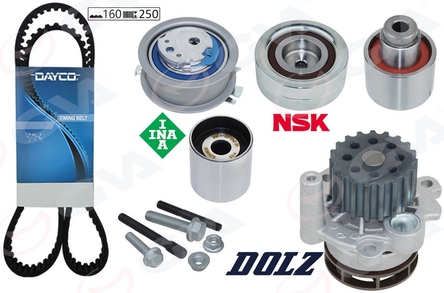 Devirdaimli Triger Seti CRAFTER-T6-A3-JETTA-CADDY-...