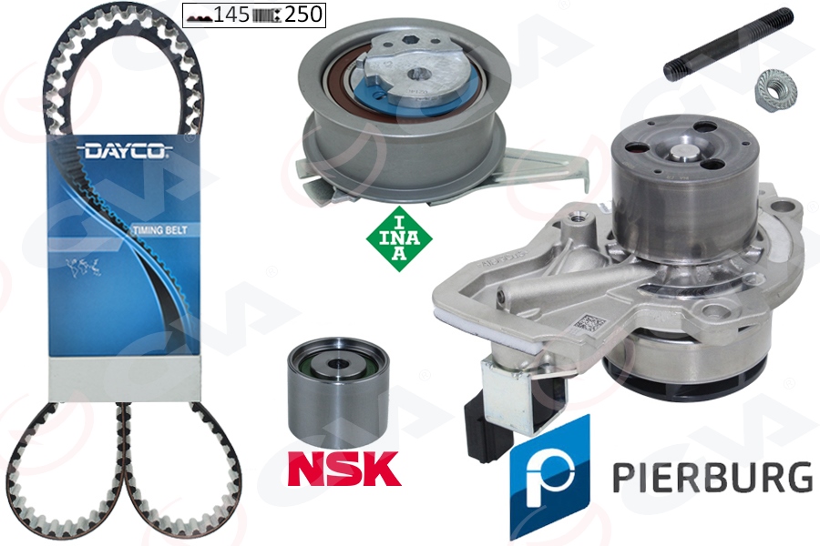 DEVİRDAİMLİ EKSANTRİK GERGİ KİTİ POLO-FABIA 14>IBIZA IV 15>A1 14>(CUSA-CUSB-CYZA-CYZB) 04L121011D