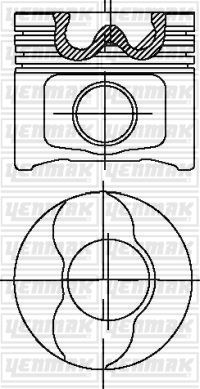 Motor Piston+segman