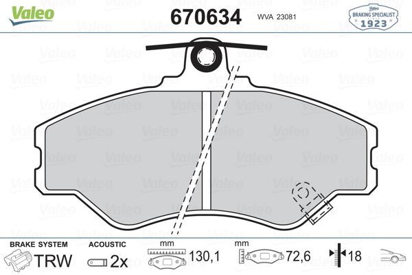 ÖN FREN BALATA HYUNDAI H100 2,5L D4BA 4D55 4D56 PANELVAN 94-05