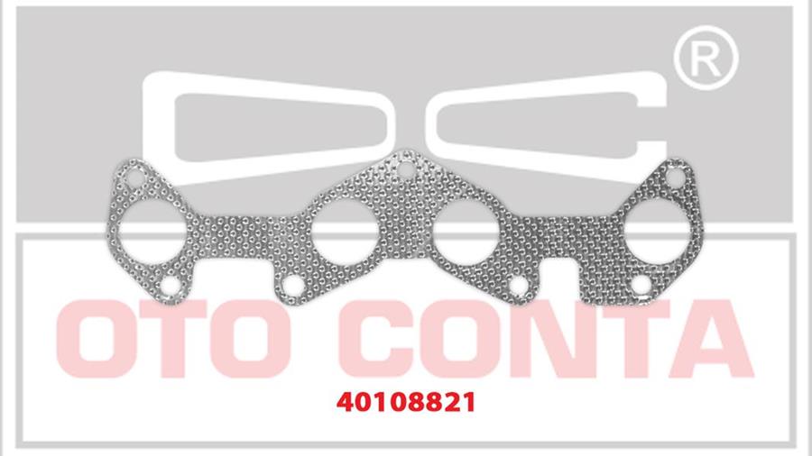 EKSOZ MANIFOLD CONTASI CELIK CLIO-KANGOO-TWINGO 1.2 D7F METAL TAKV D7F 710-DYF 720  ####