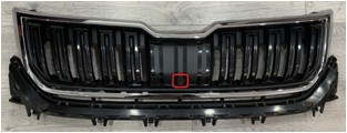 Ön Panjur Krom Cerceve Radar Kamera Delikli Mat Si...