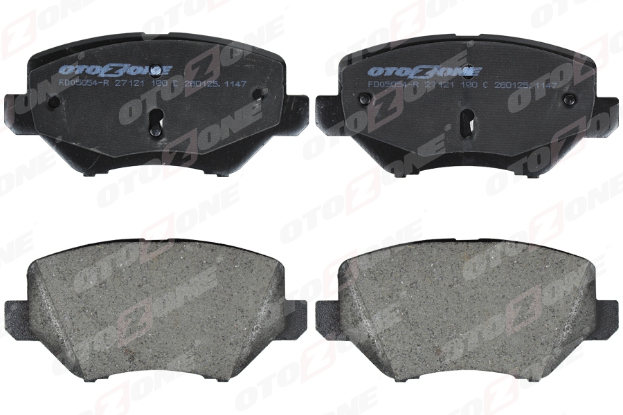 ÖN FREN BALATASI OPEL CORSA F 19> FRONTERA C 25> CROSSLAND 17> PEUGEOT P208 19> P2008 19> CITROEN C3 II-III-AIRCROSS 09> C4 14> DS3 15> FIAT PANDA (15 İNÇ 283mm)