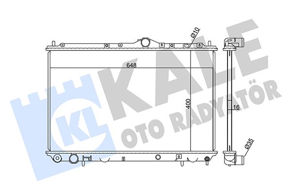RADYATÖR AL/PL/BRZ VOLVO S40 1.6 1.8 1.8İ 2.0 (1995-2004) V40 1.6 1.8 1.8İ 2.0 (1995-2004)