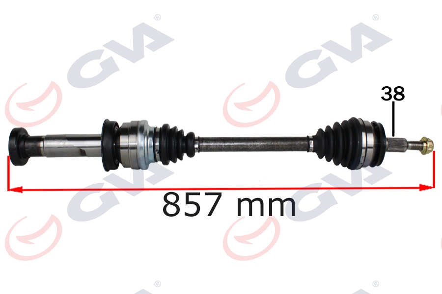 Komple Aks Sağ Düz Vites