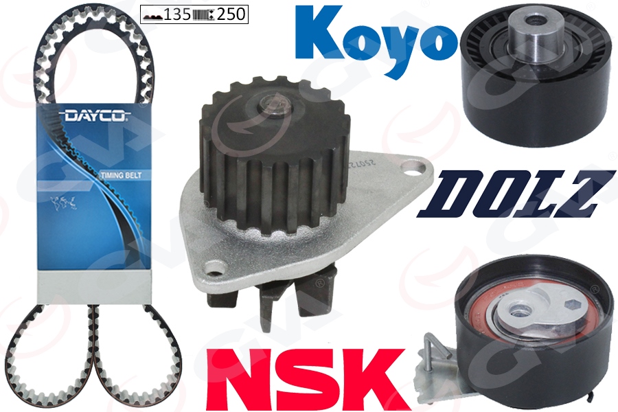 Devirdaim + Eksantrik Gergi Kiti P206-P307-P1007-C...