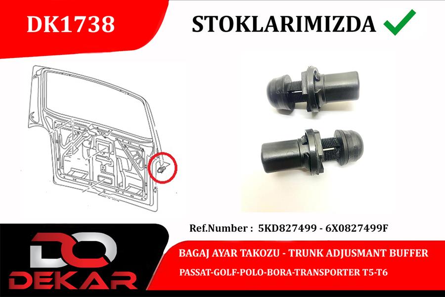 Bagaj Ayar Takoz Passat-golf-polo-bora-transporter...
