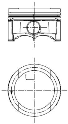 (X) Motor Piston+segman Std