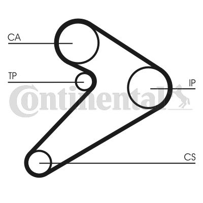 TRİGER KAYIŞI (EKSANTRİK KAYIŞI) HYUNDAI H100 2.5L D4BX 4D55 PANELVAN. KAMYONET E.M. 88-96 / MITSUBISHI L200 L300 2.5L 4D56 8v E.M. 86-99 (163x254)