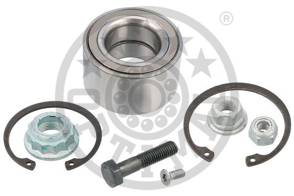 ÖN TEKER RULMANI KİT POLO (94-01)-LUPO (98-05)-(35x66x37) (1 RULAM+2 SEGM+3 SOMUN+2 CİVATA