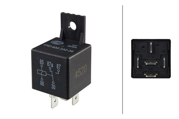 Röle 12V 20/30A 5 Girisli Universal Cv 166075-8007...