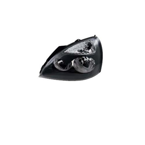 FAR+SİNYAL SOL CLIO II-SYMBOL II 04>(ELEKTRİKLİ)(H7+H1)(SİYAH KAPAKLI) (MAKO TİPİ)