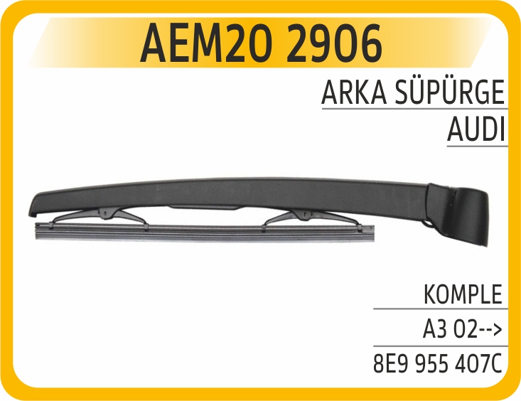 Arka Süpürge Komple