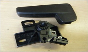 Motor Kaput Açma Kolu Alt Üst Set
