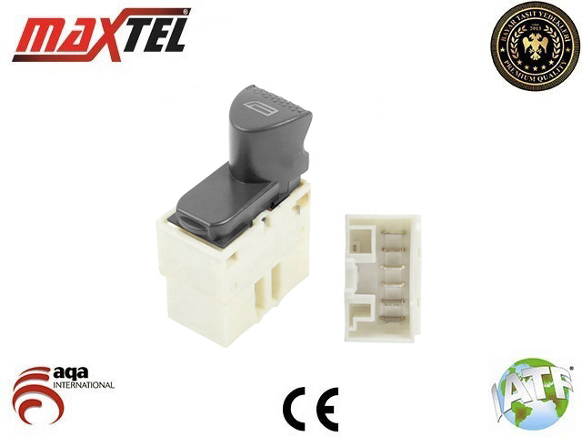 Cam Kaldirma Anahtarı Iveco Stralis Tekli Sol 6PIN...