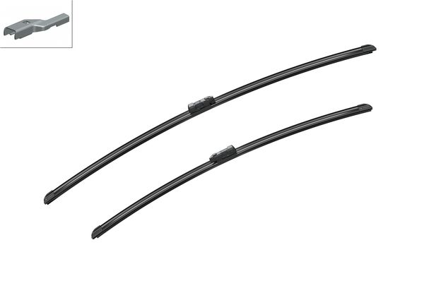 Ön Silecek Süpürge Takımı (800-680mm) (Muz Tipi) O...