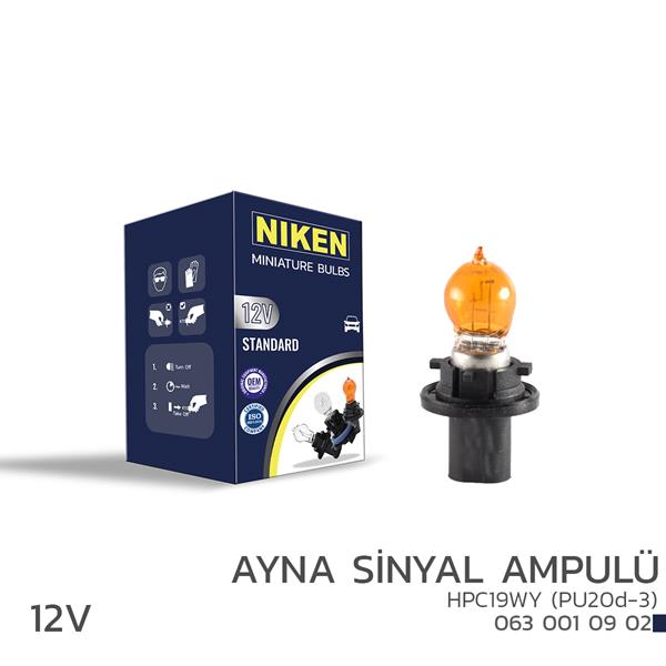 Niken 12V HPC19WY Ayna Sinyal Amp (PU20d-3) Amb 10LU'> Niken 12V HPC19WY Ayna Sinyal Amp (PU20d-3) Amb 10L...