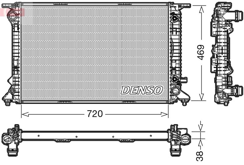 Radiator. Engine Cooling