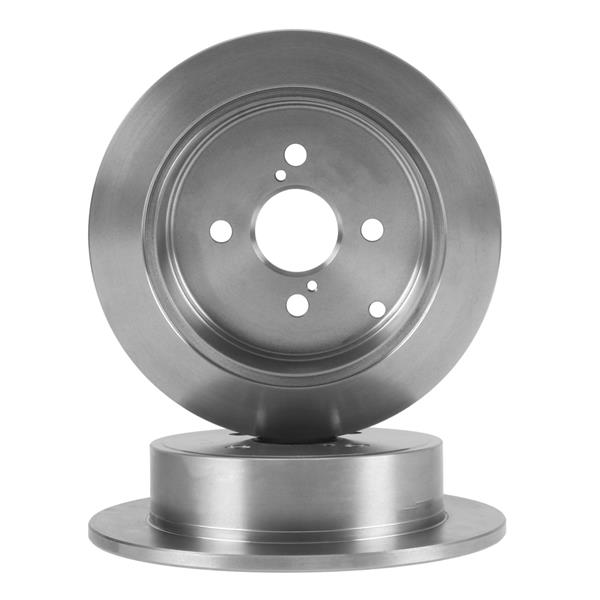 ARKA FREN DİSKİ (DOLU TİP) TOYOTA COROLLA 1,4L 4ZZ-FE ZZE120 VVTi 02-06 / 1,6L 3ZZ-FE ZZE121 VVTi 02-06 (258 çap X 4 bijon) - Adet disk fiyatıdır