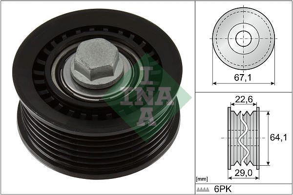AVARA GERGİ RULMANI OPEL GRANDLAND-PEUGEOT P208-P308-P508-P3008-P5008 CITROEN C4-C5 AIRCROSS-DS5-DS7 1.6 THP