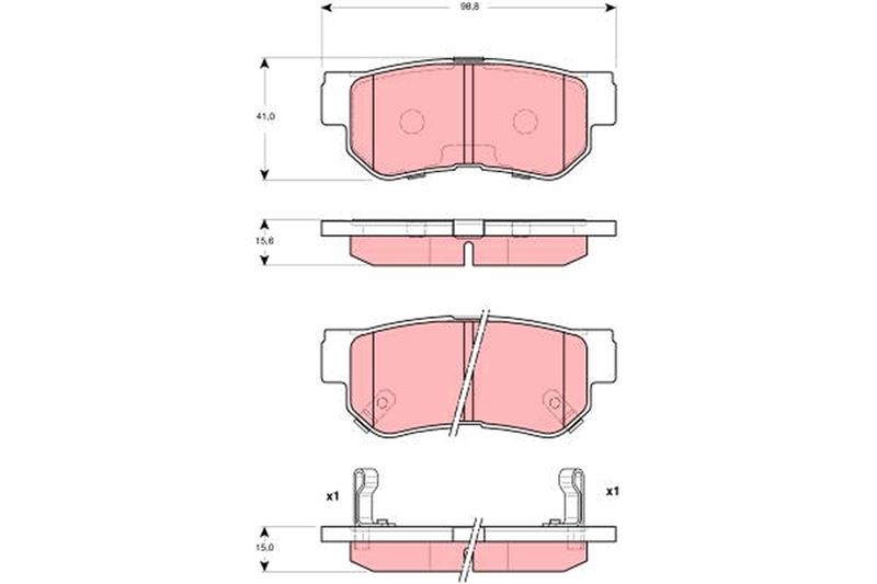 ARKA BALATA HYUNDAI GETZ 02=> SANTAFE 01-06 SONATA 01=>06=>TUCSON 06=> SPORTAGE 04=>
