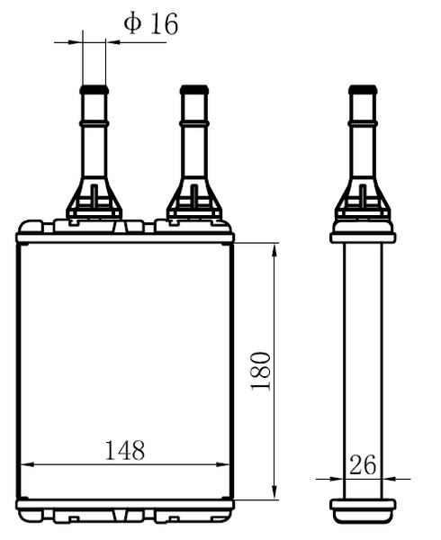 Kalorifer Radyatörü Brazing