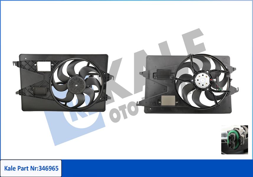 FAN MOTORU DAVLUMBAZLI FORD MONDEO 01> 2.0 TDCİ (TEKLİ)