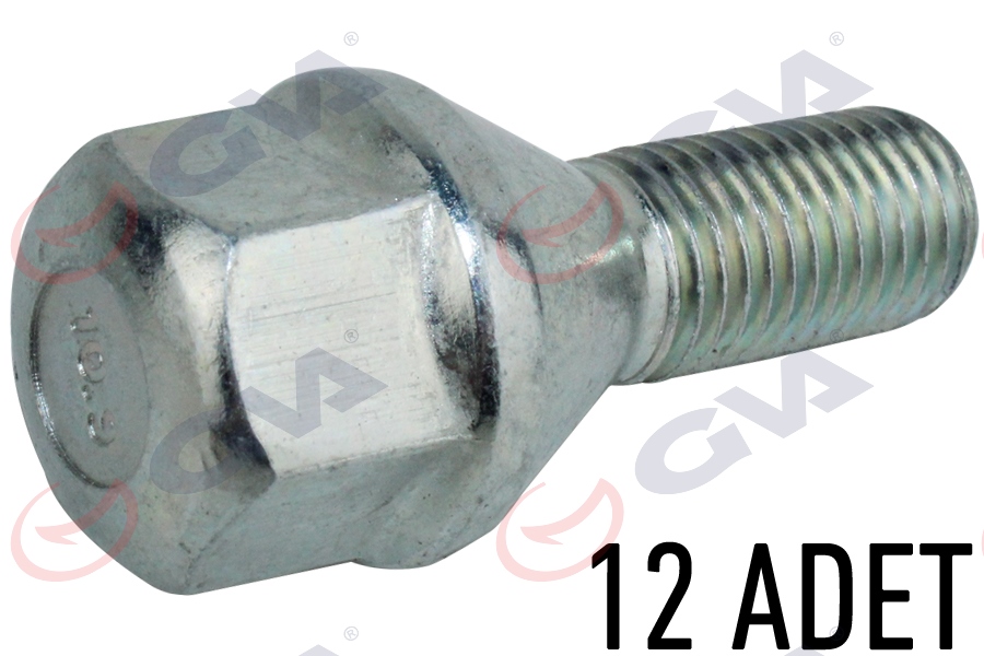BİJON CİVATASI RENAULT 9-11 (ÇİNKO) (PAKET 12) (FEBİ 02062)