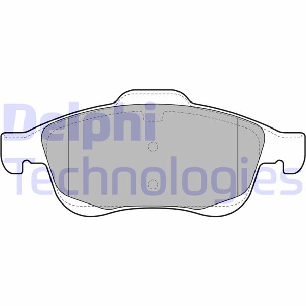ÖN FREN BALATASI PEUGEOT PARTNER 08>11 P5008 09>17 CITROEN BERLINGO 08> C4 PICASSO 06>15 DS4 11>18 DS5 15>18 (283mm)