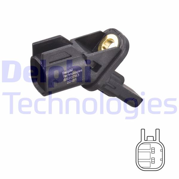 ÖN ABS SENSORU FOCUS III 11>KUGA I-II 08>17 MONDEO IV 07>14 CONNECT 14> VOLVO C30 06>12 S40 II 06>12 S60 II 10>18 V50 05>12 V70 II 05>11 XC60 I 09>12 XC70 II 09>12