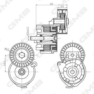 ALTERNATÖR GERGİ RULMANI (KÜTÜKLÜ) ASTRA H-VECTRA C-ZAFIRA-SIGNUM 1.9CDTI-BRAVO II-DOBLO 1.6-1.9D