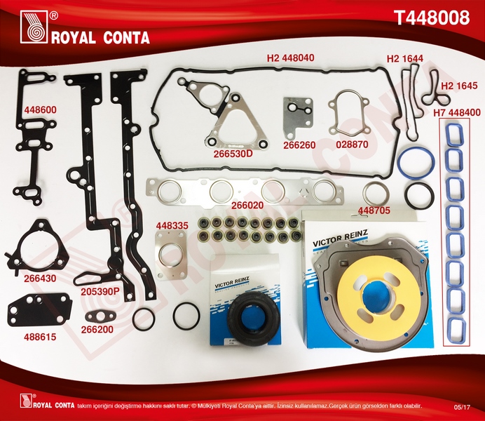 MOTOR TAKIM CONTA R.KEÇELİ-S.LASTİKLİ (SKC'SIZ) TR...