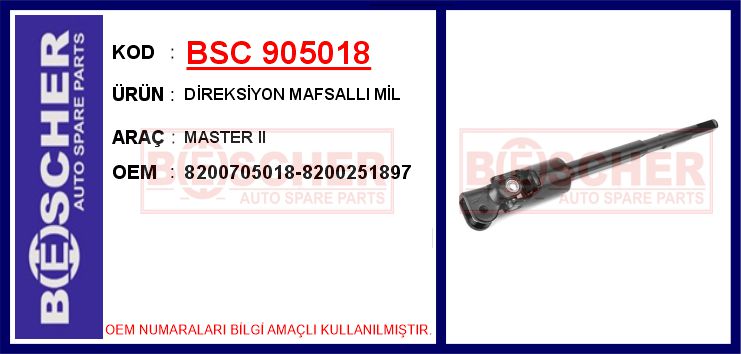 Direksiyon Mafsalli Mil