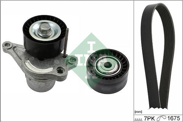 KANALLI V KAYIŞ SETİ RENAULT MASTER III 2.3DCI 14=>OPEL MONAVO 2.3CDTI 14=>