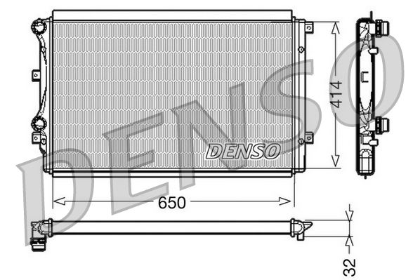 Radiator. Engine Cooling