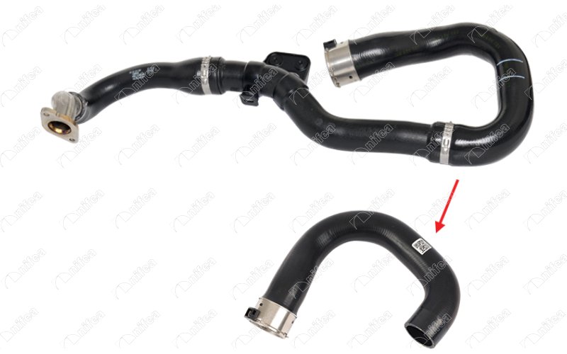 TURBO GİRİŞ (BÜYÜK PARÇA) HORTUMU OPEL CORSA D 1.3 DTJ 07>