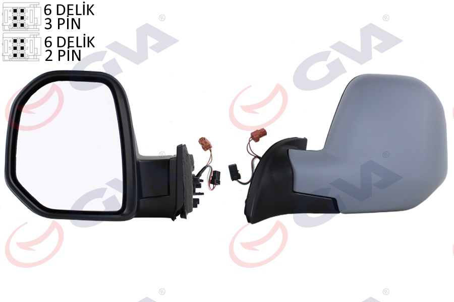 Dış Dikiz Aynası Sol Berlingo-partner 08> Elekt...