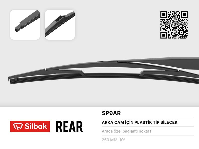 Silecek Süpürgesi Arka Plastik Tip