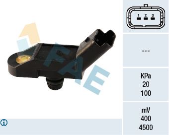 Emme Manifold Basınç Sensörü P106-P206-P306-P307-P...