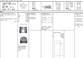 Motor Piston + Segman (Std)