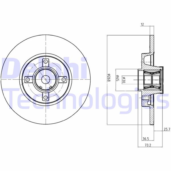 ARKA FREN AYNASI (ADET) PORYALI+SENSOR ILE PARTNER-BERLINGO-P308-P5008-P3008 08>C4 PICASSO 1.4-1.6