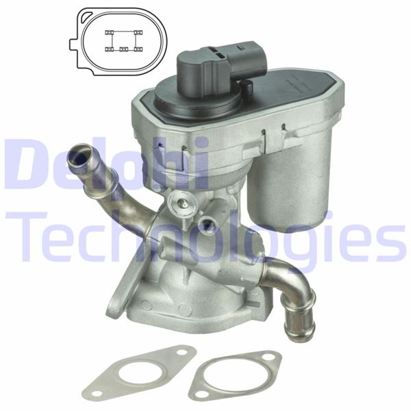 EGR VALFI (BORULU YENI TIP) TRANSIT V347 V348 2.4TDCI - 3.2TDCI 10>14