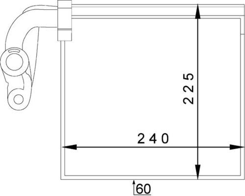 Klima Evaporator