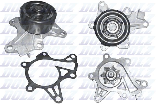 DEVİRDAİM SU POMPASI TOYOTA COROLLA AURIS 1.4L 1NDTV dizel NDE150 NDE180 D-4D 10-> / YARIS 1.4L 1NDTV dizel NLP130 10->