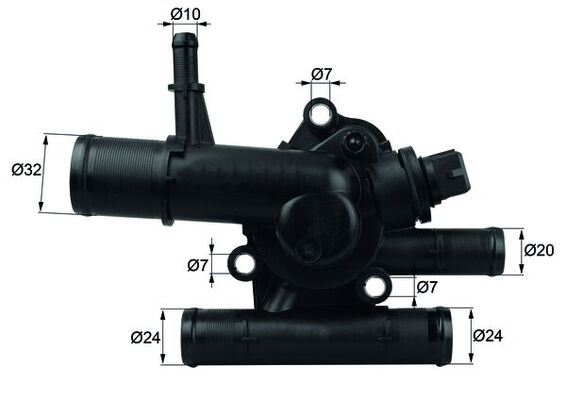Termostat (89C) Komple Laguna-kangoo-trafic 1.9dCi...