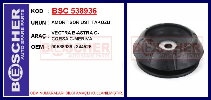 Amortisör Üst Takozu