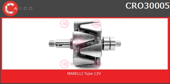 Rotor 12 V 65A TMPR-TIPO-UNO-DOGAN-R19