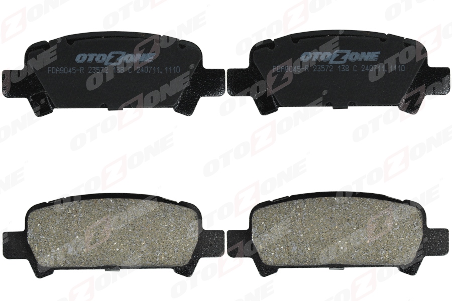 ARKA FREN BALATA SUBARU IMPREZA 2,0L EJ20 GC GD 98-05 / FORESTER 2,0L EJ20 S turbo SF 99-02 / OUTBACK 2,5L 3,0L 99-09 - (Aşınma ikaz soketli)